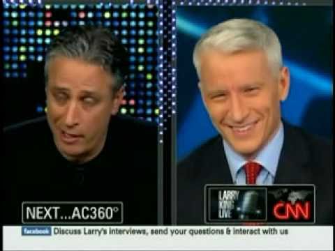 Larry King, Jon Stewart, Anderson Cooper 10-20-10