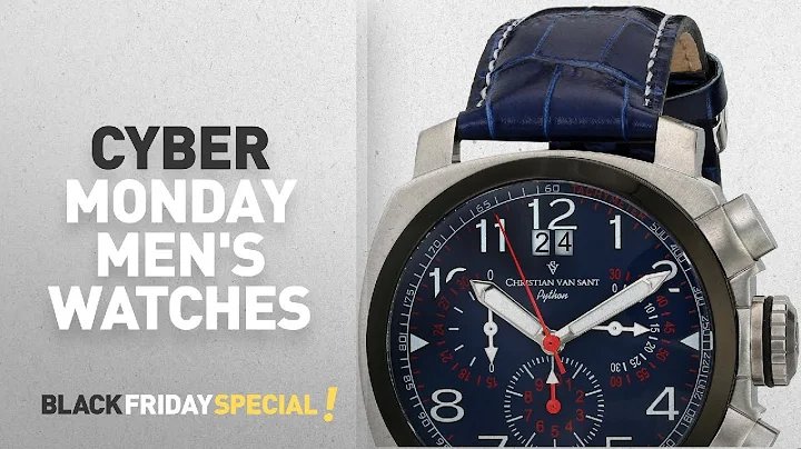 Cyber Monday Christian Van Sant Watches : Christia...