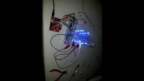 Cubo de Leds 4x4x4 Launchpad MSP430g2353 (2)