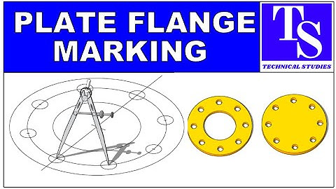 Plate Flange Marking, Fabrication free Tutorial. प्लेट से फ्लैंज कैसा बनाएगा