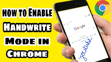 how to enable handwrite search in chrome Android / turn on handwriting mode in chrome #googlechrome