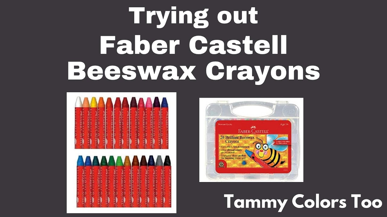 Faber-Castell 24 Beeswax Crayons