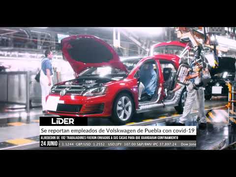 Se reportan empleados de Volskwagen de Puebla con covid-19
