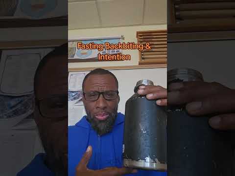 Fasting Backbiting Intention