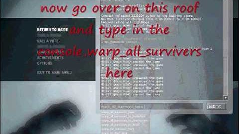 (L4D) How to play infected on single player.