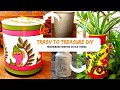 Trash To Treasure DIYs || Painting 25 Years Old Milk Can &amp; Drum || Madhubani Art On Things ||