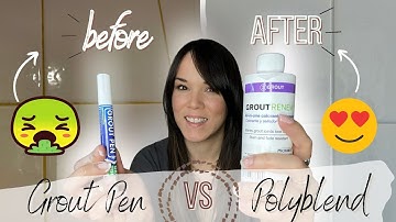 Make Grout Look New| Grout Pen vs Polyblend Grout Renew