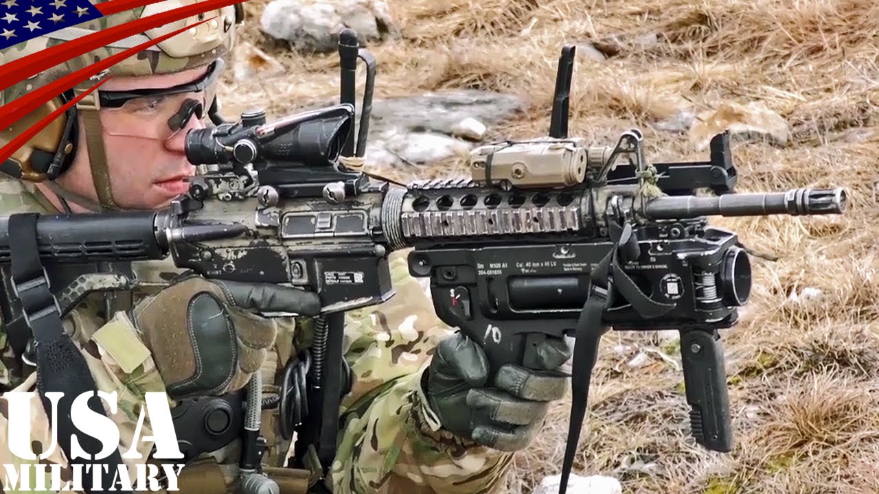 M3グレネードランチャー射撃訓練 H K Ag36 アメリカ陸軍 Us Army M3 Grenade Launcher Fire Training H K Ag36 Youtube