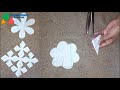 How to Appliqué | Applic simple flower cutting tutorial video v#11