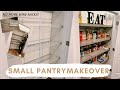 EASY DIY Pantry Shelves On A Budget - No More Wire Racks! // Faux Floating Shelf Hack