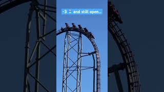 The “shoes off” rule meant very cold feet… #rollercoaster