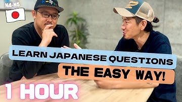はじめての日本語会話【N4-5】絶対に覚えるべき"質問"をマスターしよう！Everyday Questions? Learn Them Here!