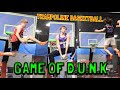 SKY ZONE GAME OF D.U.N.K!! TRAMPOLINE BASKETBALL!!