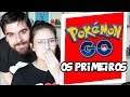 PGO: PRIMEIROS POKÉMON E POKESTOP! - Pokémon GO