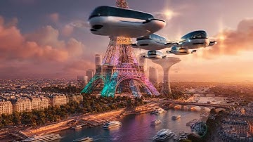 Future Cities 2045: Ultra-Realistic AI Futuristic Skies in 4K HDR