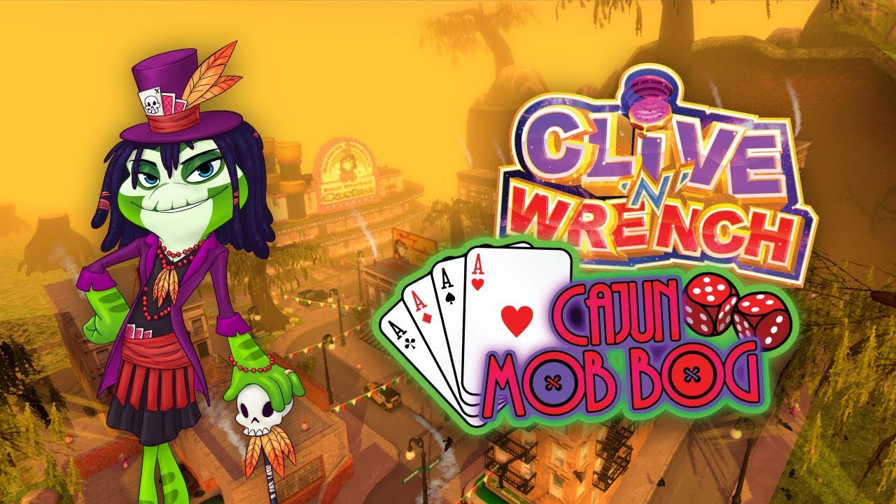 Clive 'N' Wrench - Cajun Mob Bog Trailer