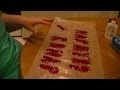 Glitter letter banners