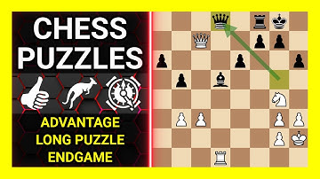 Chess Puzzles to Practice. Themes: Advantage, Long puzzle, Endgame. Learn Chess