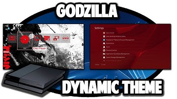 [PS4 THEMES] Godzilla Dynamic Preorder Theme Video in 60FPS