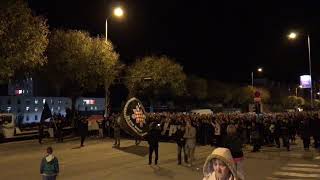 Torcida i Split na mimohodu za Vukovar 18.11.2017.