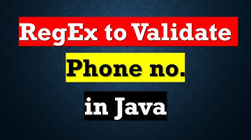 Java에서 사용자 입력을 검증하는 정규식(2부)| 전화번호에 대한 정규식