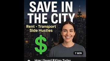 How to Budget & Save in a Big City | Practical Finance Guide (7 min)