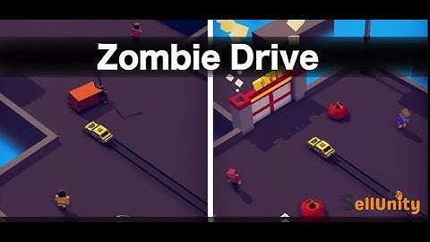 Zombie Drive Unity Game Source Code - sellunitycode.com
