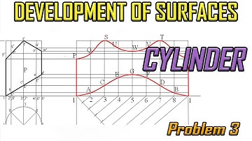Development of Surface of Cylinder_Reloaded_Problem 3