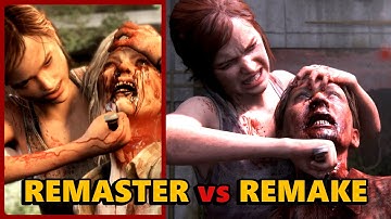 The Last Of Us Part 1: Left Behind DLC - All Cutscenes Comparison (Original VS Remake)