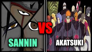 The Sannin vs The Akatsuki Is NOT Close...