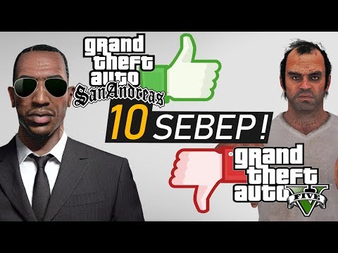 GTA SAN ANDREAS'IN GTA 5 DEN DAHA İYİ OLMASININ 10 SEBEBİ!