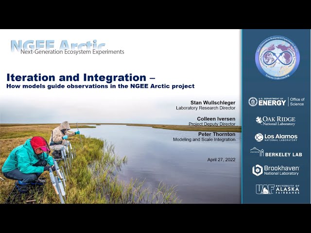 Iteration & Integration  NGEE Arctic Project