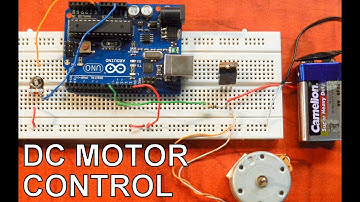 Controlling DC motor speed using Arduino | PWM tutorial
