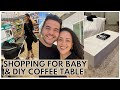 COME SHOPPING FOR BABY W/ US AT  BUYBUYBABY & TARGET! PLUS WE BUILD A NEW DIY PLINTH COFFEE TABLE!