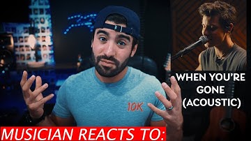 Musician Reacts To - Shawn Mendes - When You