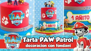 Mis Dulces Pastelitos: La Patrulla Canina - Tarta de Cumpleaños y mesa  dulce. Cumpleaños Martín 3 añitos