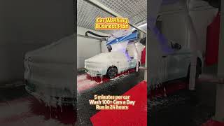A touchless car wash system with fully automated operation, no manual intervention required.