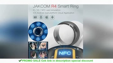 New Jakcom R4 Smart Ring Stainless Steel Waterproof Dustproof Wearable Device Magic Finger NFC Wear
