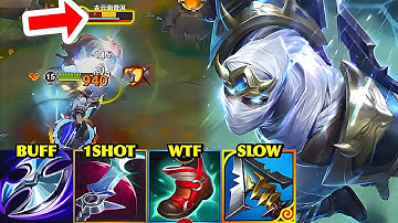 Wild Rift China Zed Mid | 24KILL BUFFED ZED → BROKEN?! 1SHOT COMBO BURST IS INSANE | Build & Runes