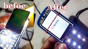 how to jumper QMobile E4 LCD light