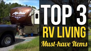 Top 3 Must-Have RV Items