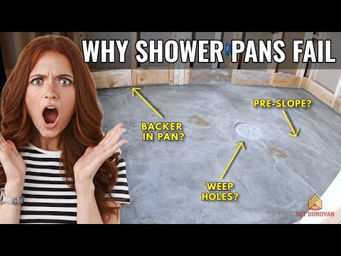 Why Shower Pans Fail | Avoid These Mistakes! (Most Pros Do it Wrong!)