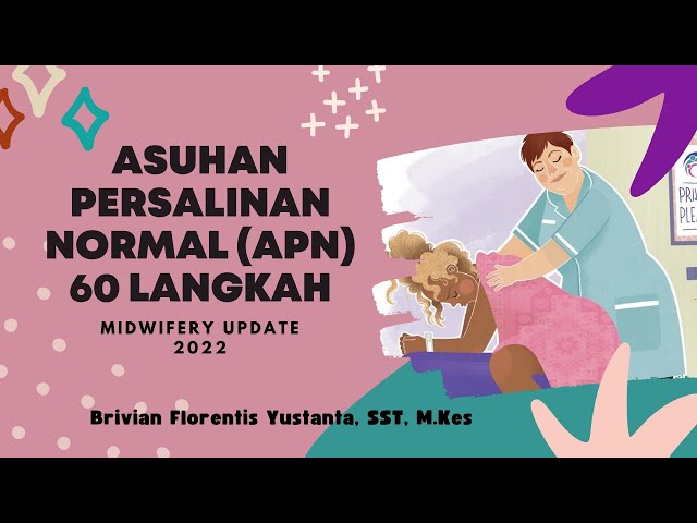 APN. Asuhan Persalinan Normal 60 Langkah. Midwifery Update 2022 class=