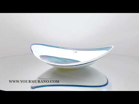 RIVA Glass decorative ivory Plate video