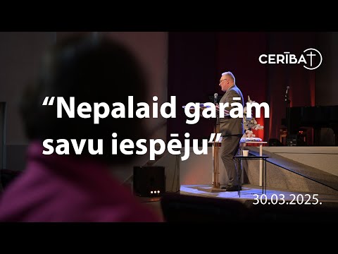 Nepalaid garām savu