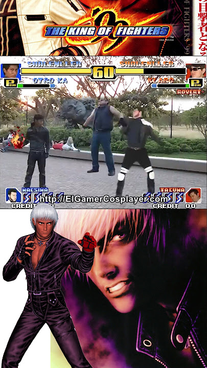 K' vs Clark - KOF '99 Live Action