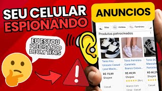 🚨 SEU CELULAR TE ESPIONA 24H POR DIA! A VERDADE QUE NINGUÉM TE CONTA! 🤫DESATIVE ESSA FUNÇÃO AGORA.