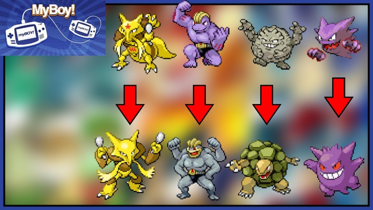 Como evoluir os Pokémon que são por troca (trade) #pokémon #pokemonfir