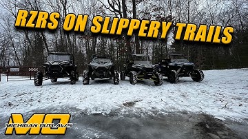 Ripping the SxS’s in the Snow! - Polaris Pro XP