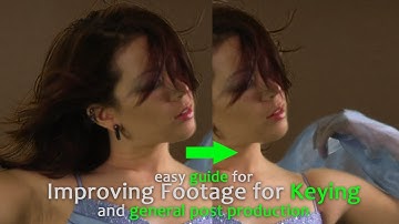 Professional Footage Preparation - KEYING SERIES part 2 - After Effects